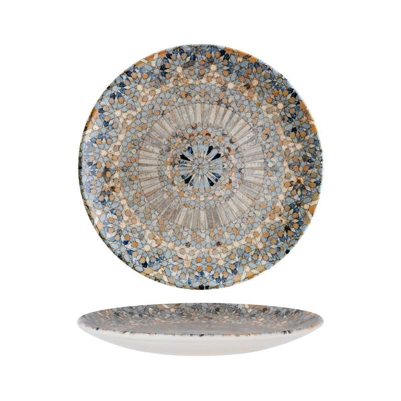 Bonna Luca Mosaic Round Coupe Plate 270mm