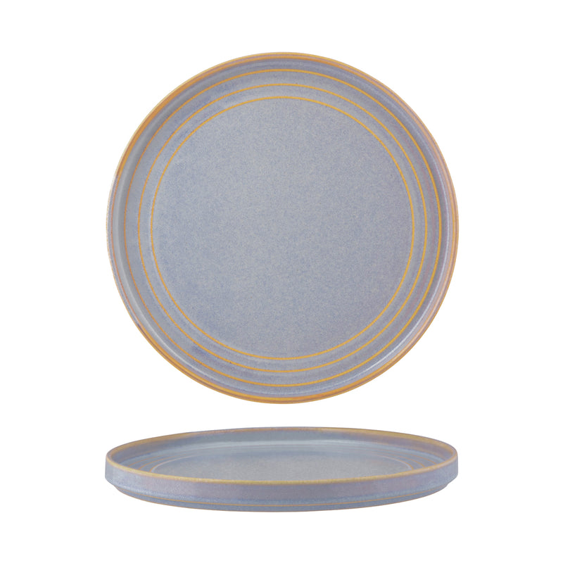 Urban Loft Azure Blue Round Plate 270mm