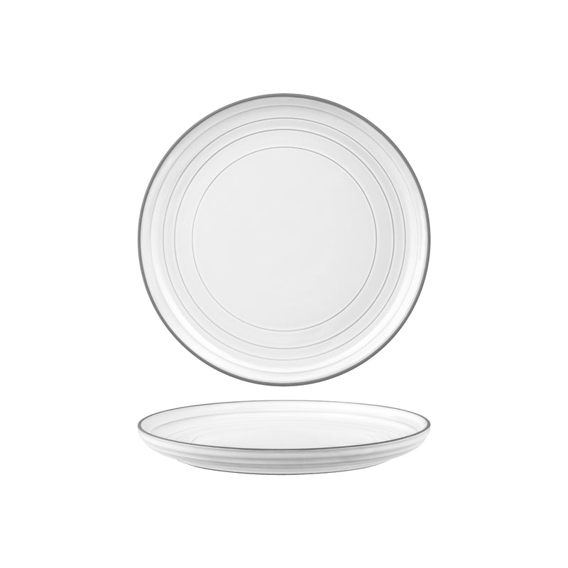 Tablekraft Urban Linea White Round Coupe Plate 220mm