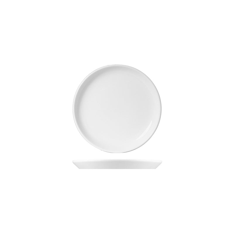 White Album Round Flared Coupe Plate 240mm