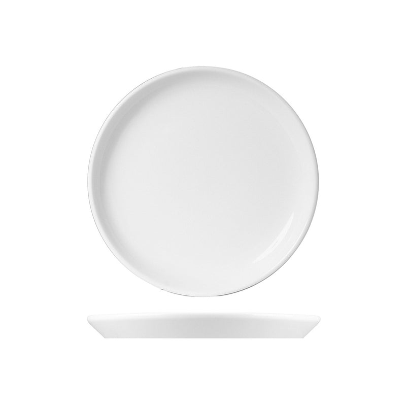 White Album Round Flared Coupe Plate 285mm