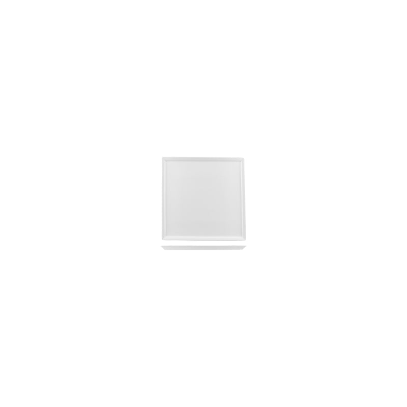 White Album Square Plate 100x100x16mm
