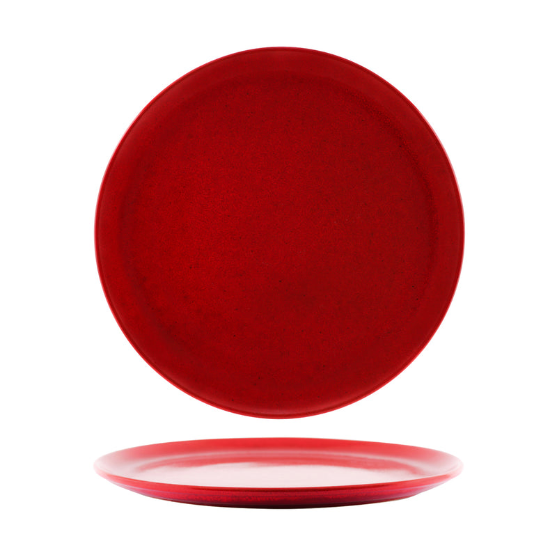 Artistica Reactive Red Pizza Plate 330mm