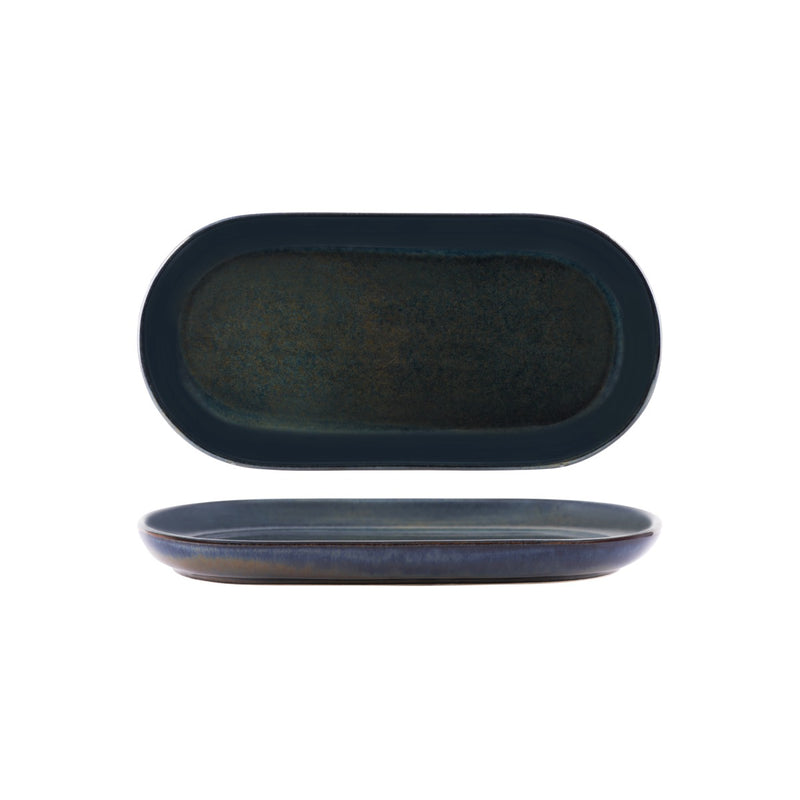 Artistica Midnight Blue Oval Coupe Plate 300x140mm