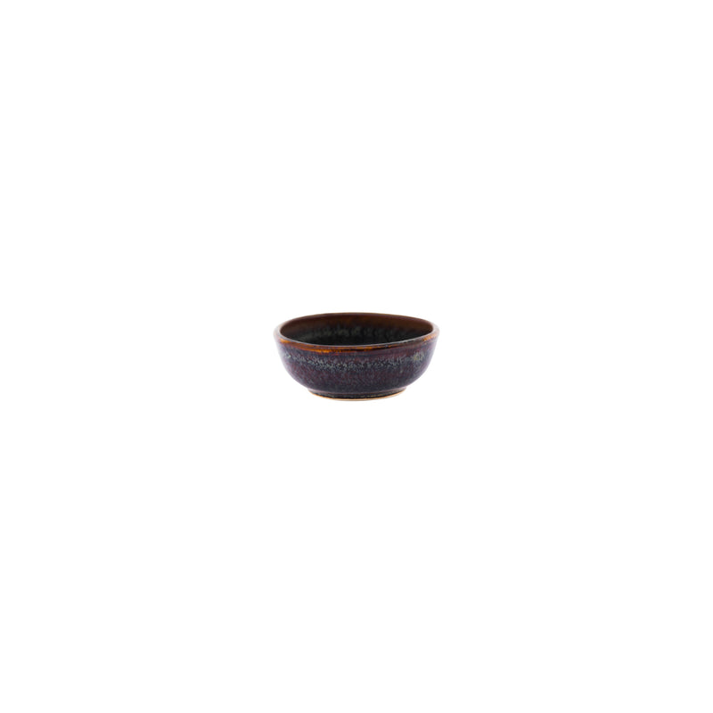 Artistica Reactive Brown Round Sauce Dish 80mm