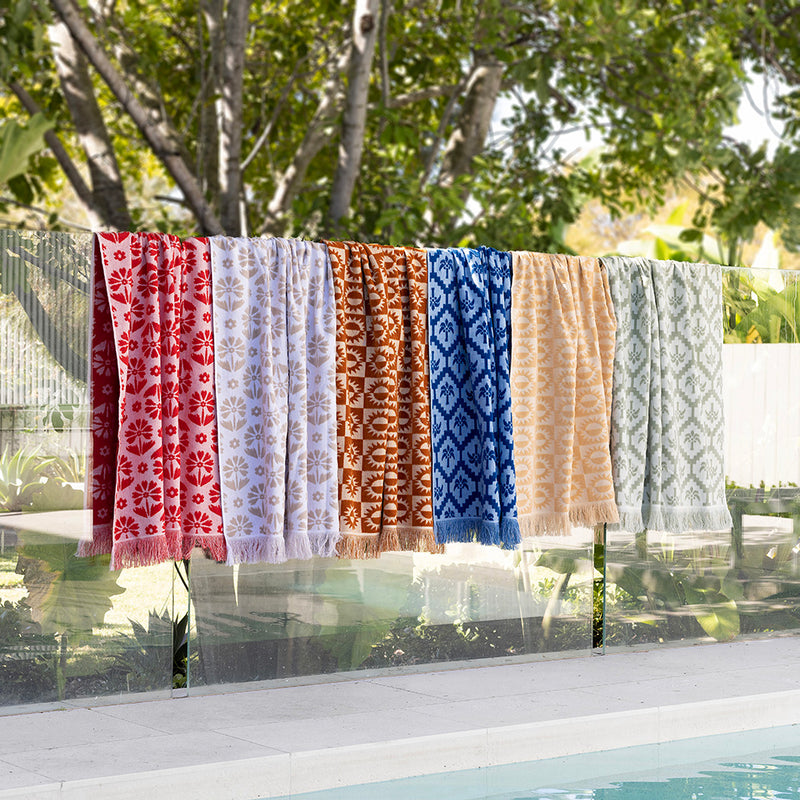 Cocos Beach Towel Sage
