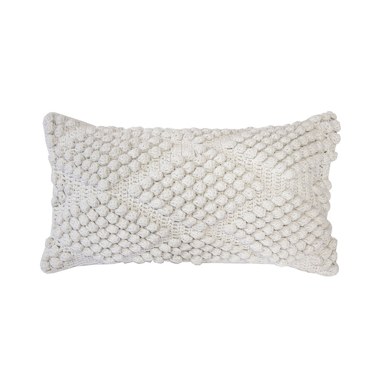 Bridget Rectangle Cushion Ivory