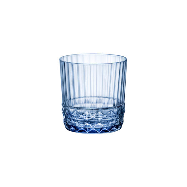 America 20's DOF Glass Sapphire Blue 370ml