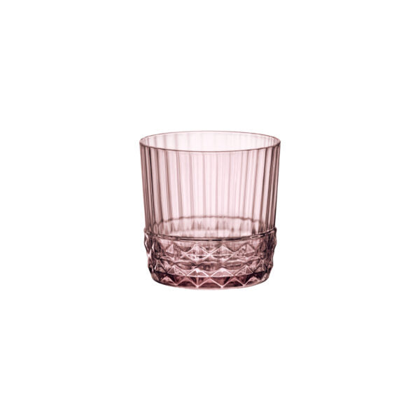 America 20's Rocks Glass Lilac Rose 300ml