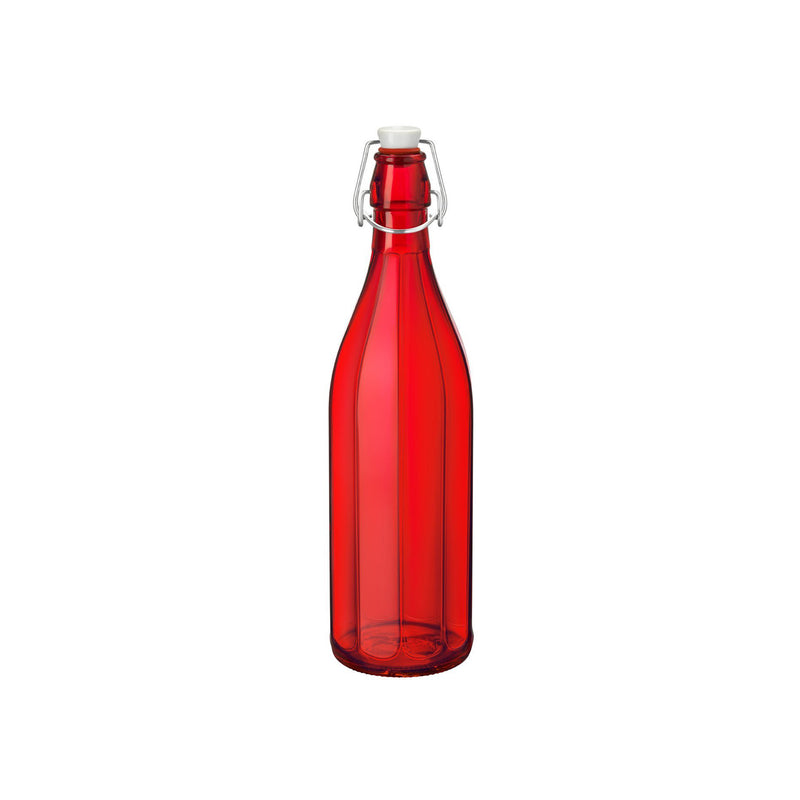 Oxford Red Swing Top Bottle 1.0lt