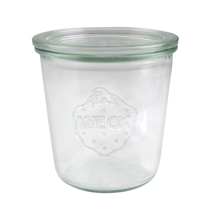 Weck Glass Jars with Lid 580ml 100x107mm (742)