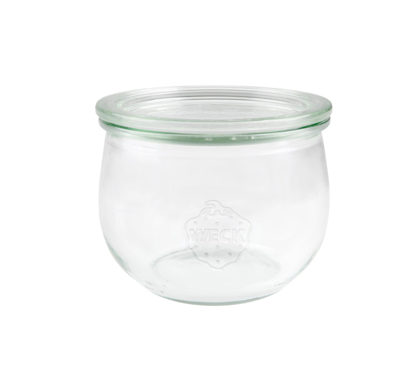 Weck Tulip Glass Jar with Lid 580ml 100x85mm (744)