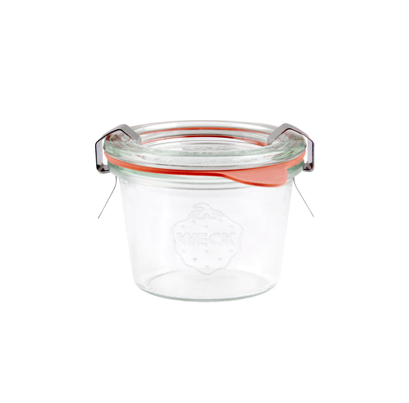 Complete Weck Glass Jar with Lids & Seals 80ml 60x55mm (080)