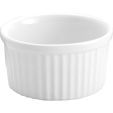 Vitroceram White Souffle Dish 90mm/180ml