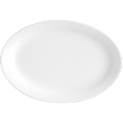 Vitroceram White Oval Platter 350mm