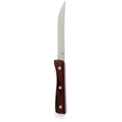 Jumbo Steak Knife Pakkawood Pointed Tip