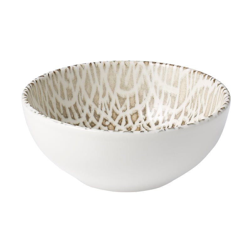 Bonna Lapya Wood Deep Round Bowl 130mm