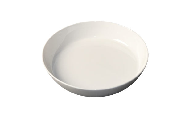 White Album Round Flared Bowl 230x50mm