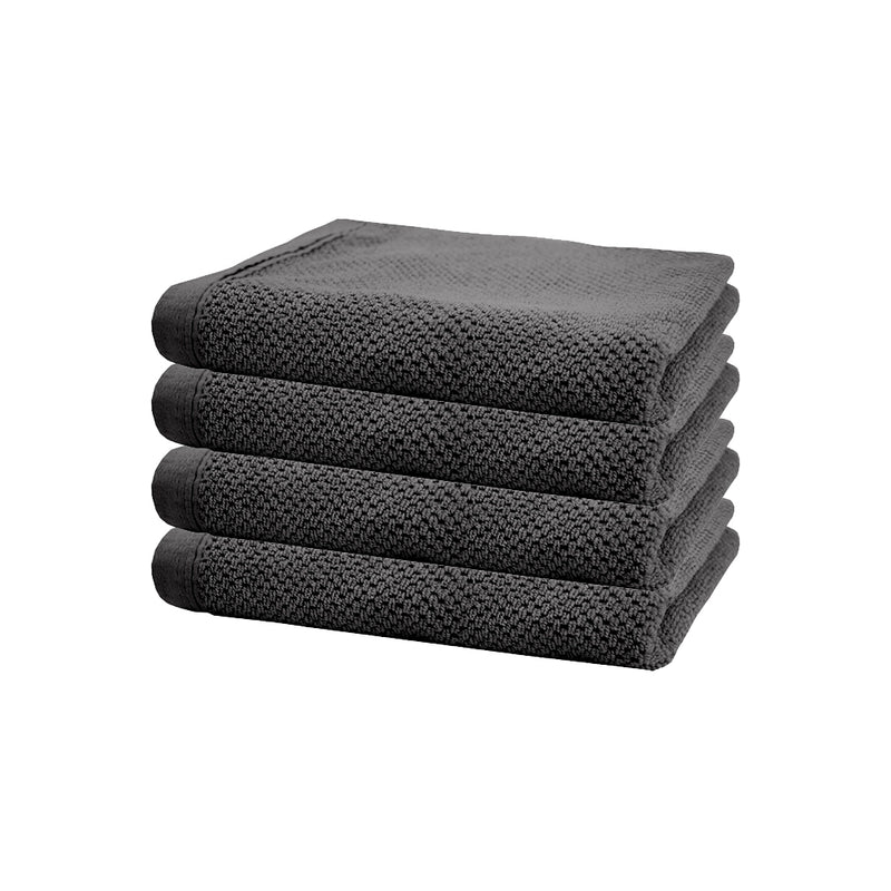 Angove Hand Towel - 4 Pack - Charcoal