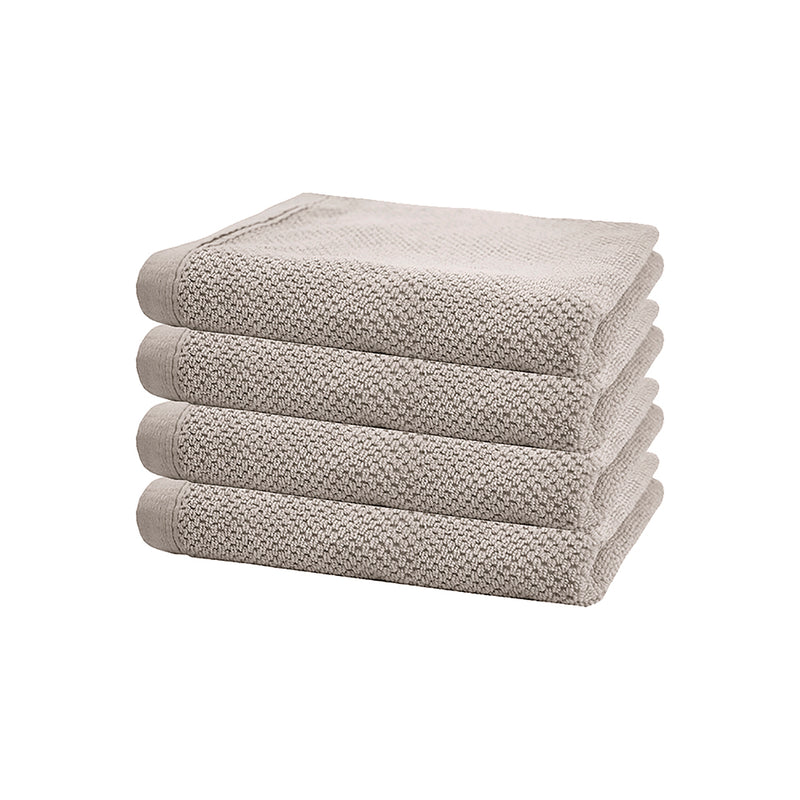 Angove Hand Towel - 4 Pack - Pebble