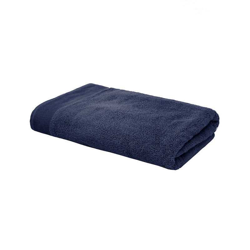 Elvire Bath Towel - 2 Pack - Navy
