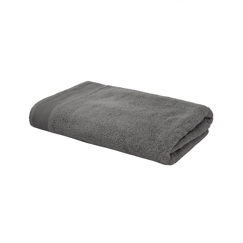 Elvire Bath Towel - 2 Pack - Pewter