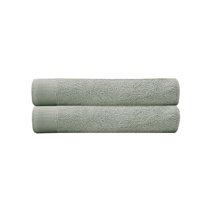 Elvire Bath Towel - 2 Pack - Sage
