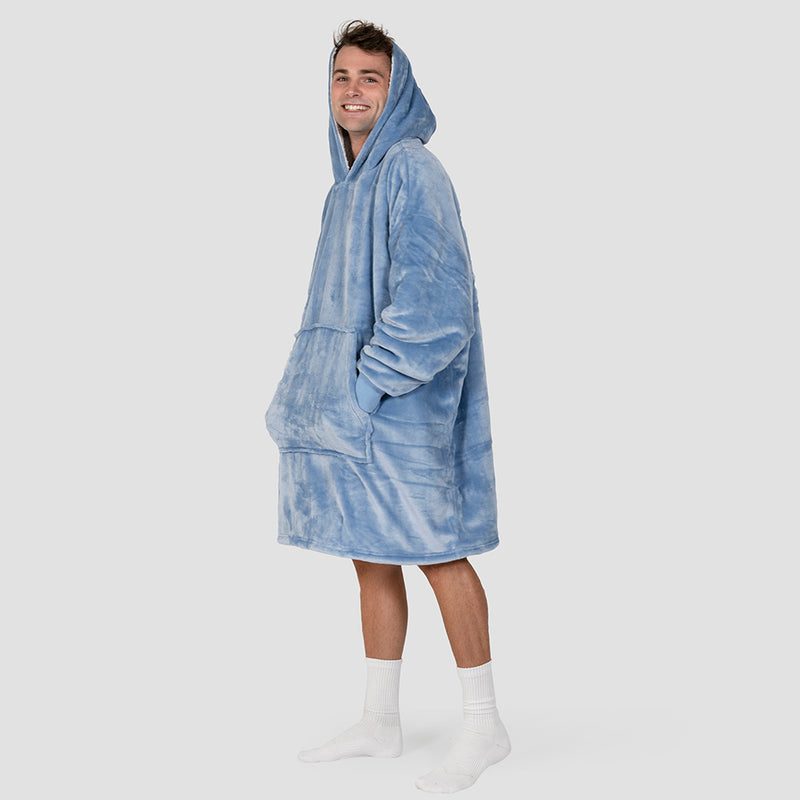 Hoodet Hooded Blanket - Blue