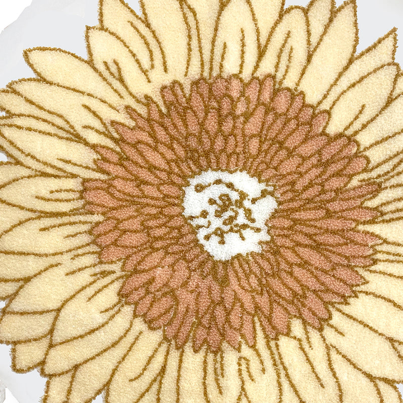 Sunflower Round Cushion