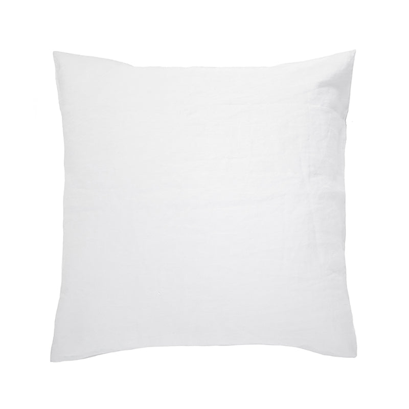 Linen Euro Pillowcase - Ivory