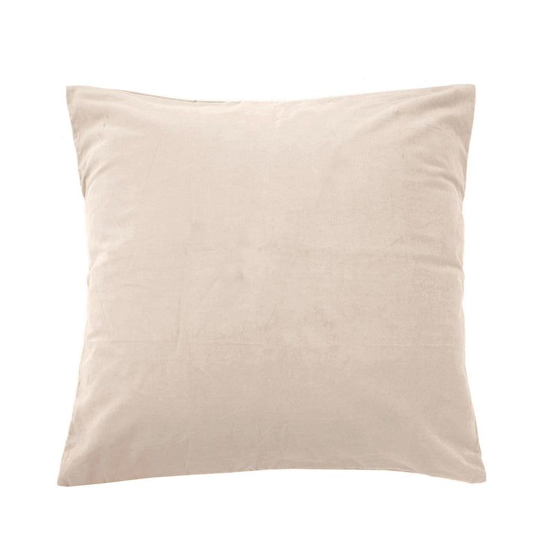 Euro Pillowcase Velvet - Pearl
