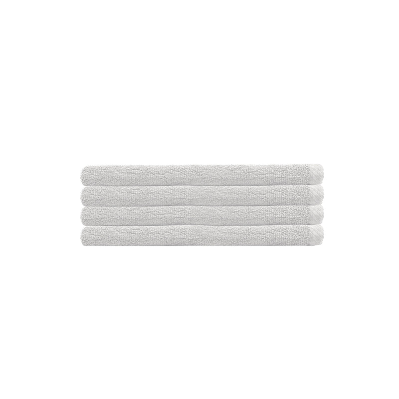 Chateau Hand Towel - 4 Pack - White