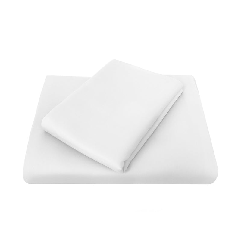 Chateau Fitted Sheet - White