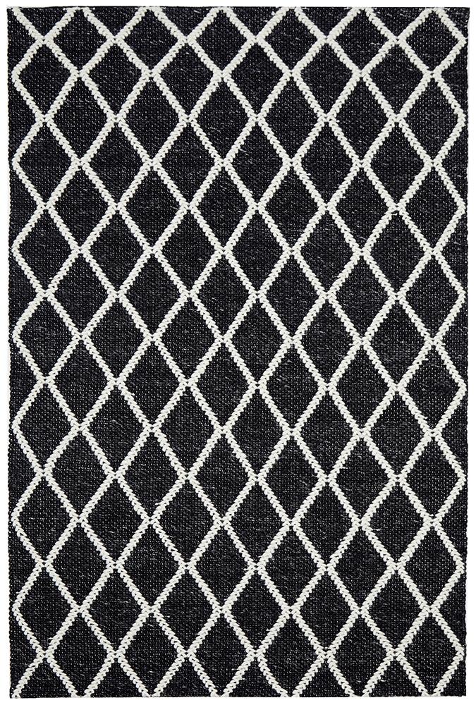 Huxley Black Rug