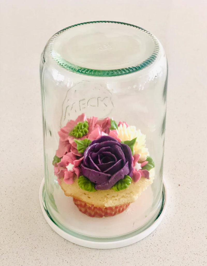 Complete Weck Glass Jar with Lids & Seals 850ml 100x147mm (743)