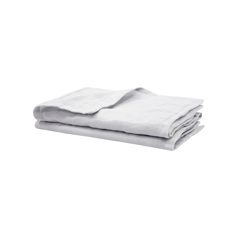 Linen Napkin Set - 2 Pack - Silver
