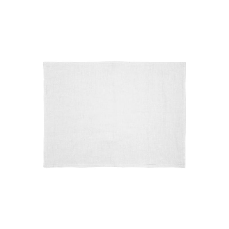 French Flax Linen Placemat - Ivory