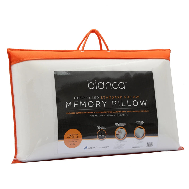 Deep Sleep Memory Foam Pillow Standard Profile