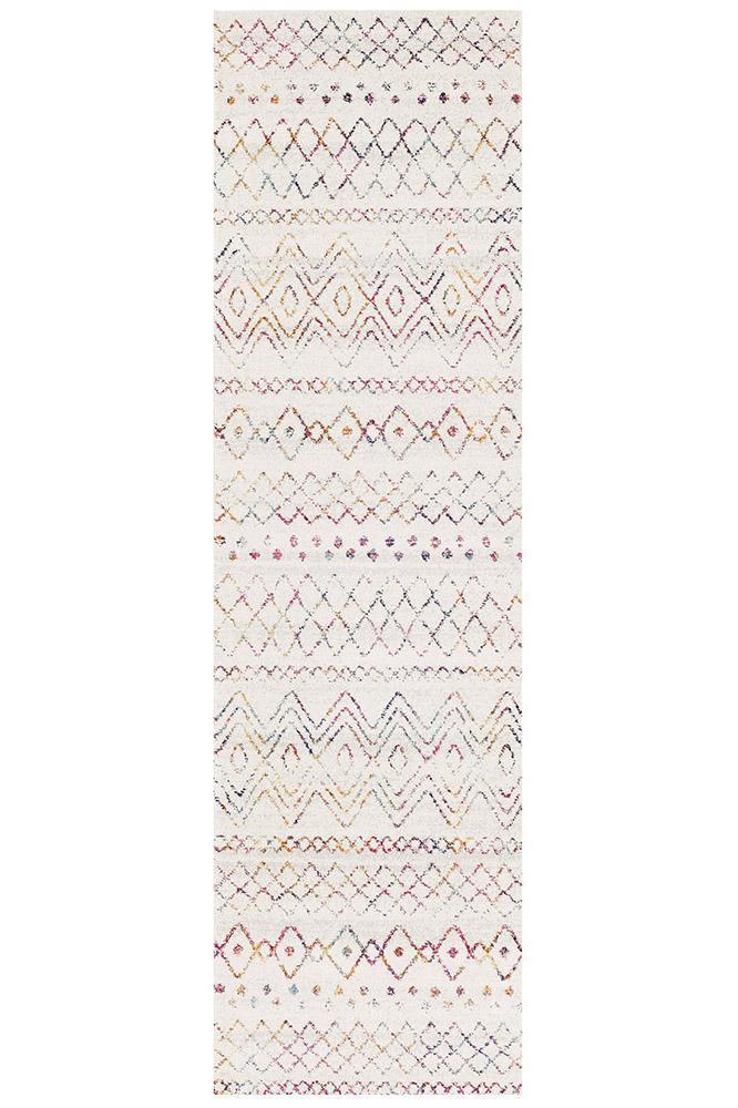 Nadia Multi Rustic Tribal Runner