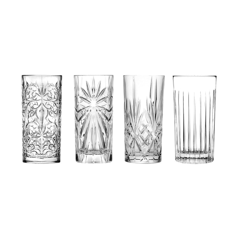 RCR Mixology Set - 4 Longdrink Tumblers 440ml