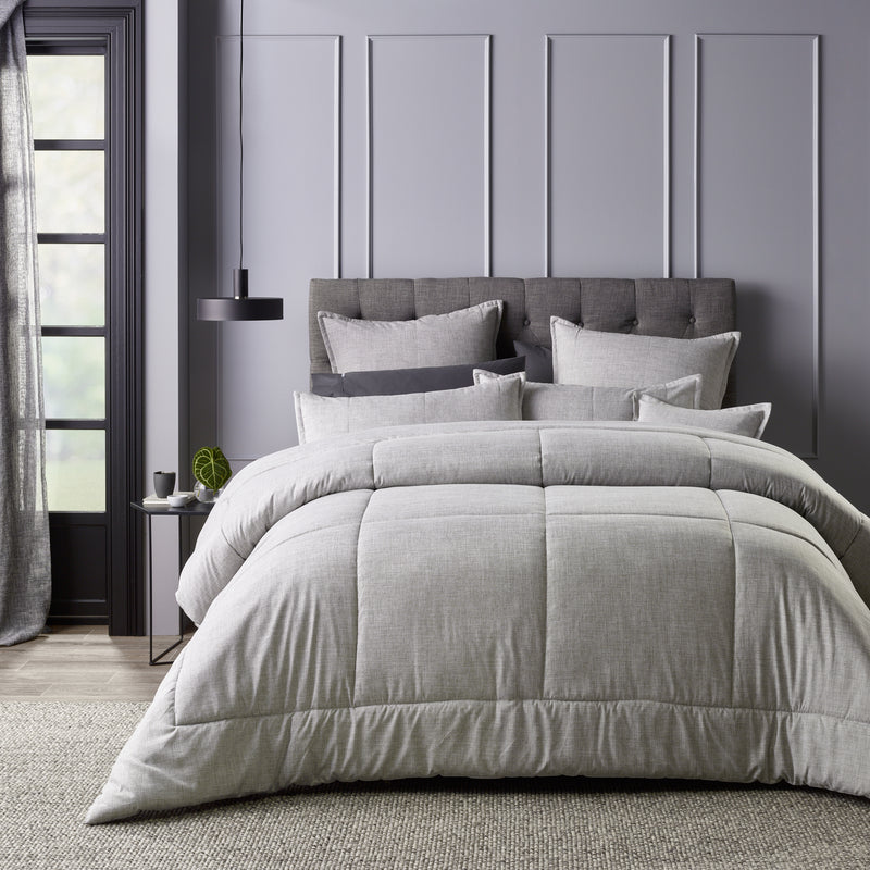 Maynard Comforter Set - Grey
