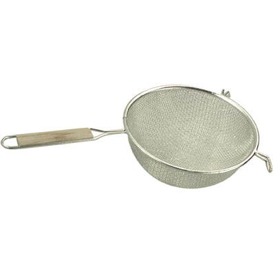 Metaltex Fine Tin Mesh Strainer With Wood Handle 120mm