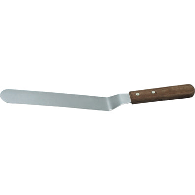 Cranked Spatula – Wood Handle 250x39mm