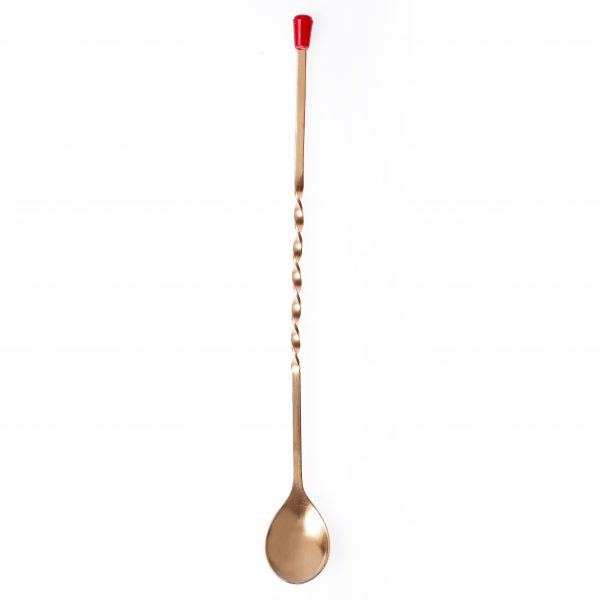 Bar-Muddling Spoon - 330mm, Copper Plated