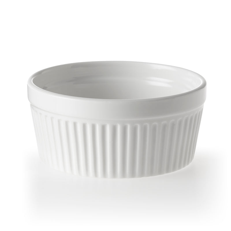 Tablekraft Mini Buffet White Souffle Dish 125x125x57mm