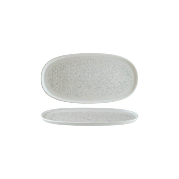 Bonna Lunar White Oval Platter 300x160x17mm