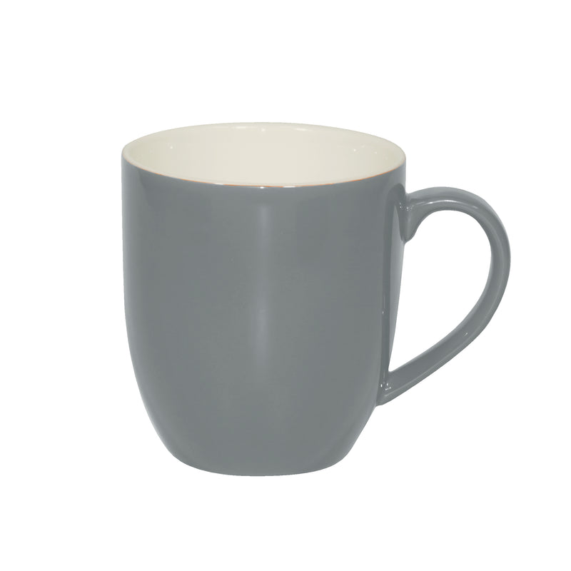 French Grey White Mug 380ml