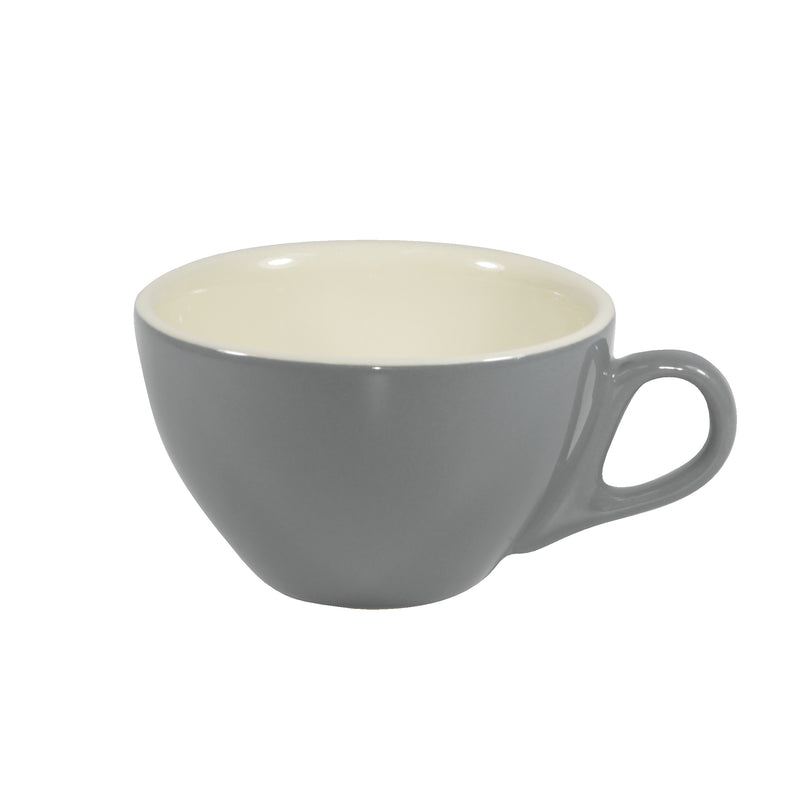 French Grey White Cappuccino Cup 220ml