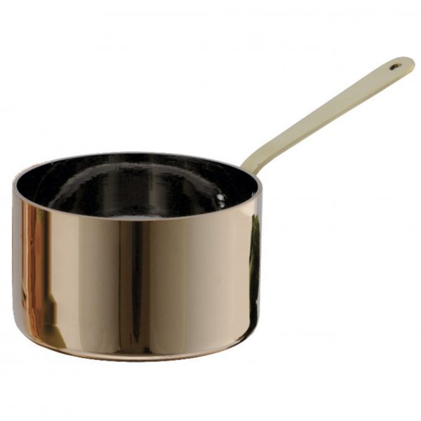 Mini Saucepan, Copper with Brass Handle 90x60mm