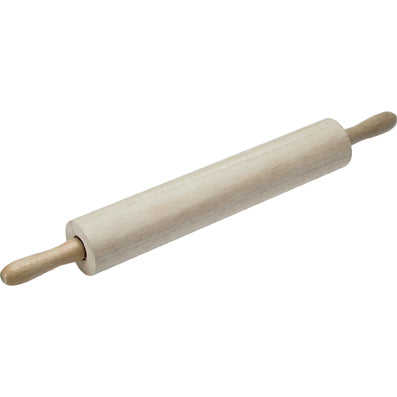 Wood Rolling Pin With Ball Bearings 380x70mm